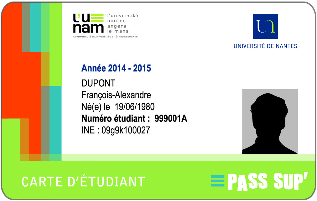carte etudiant